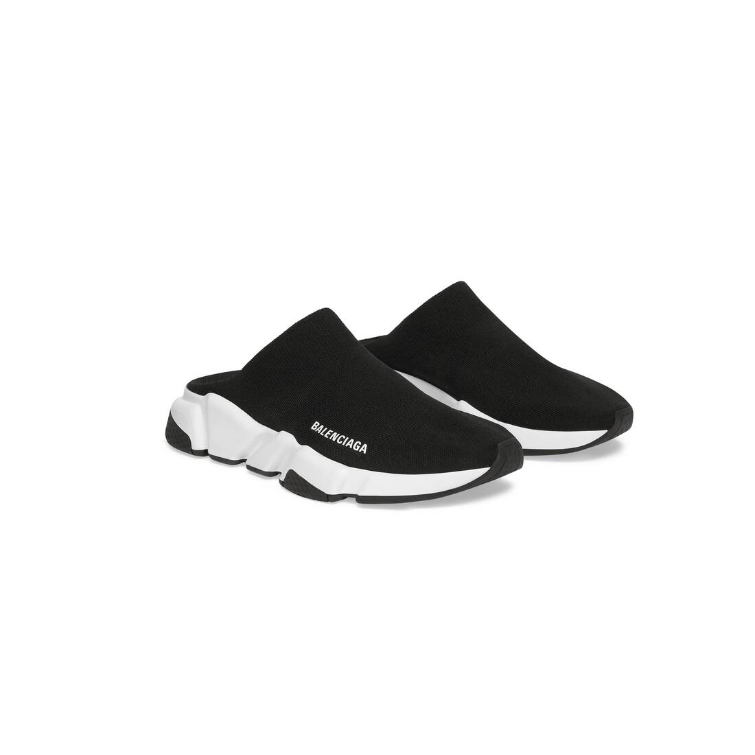 Men’s Speed Recycled Knit Mule  in Black - Image 2